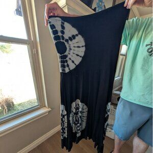 Raviya Black and White Maxi Skirt